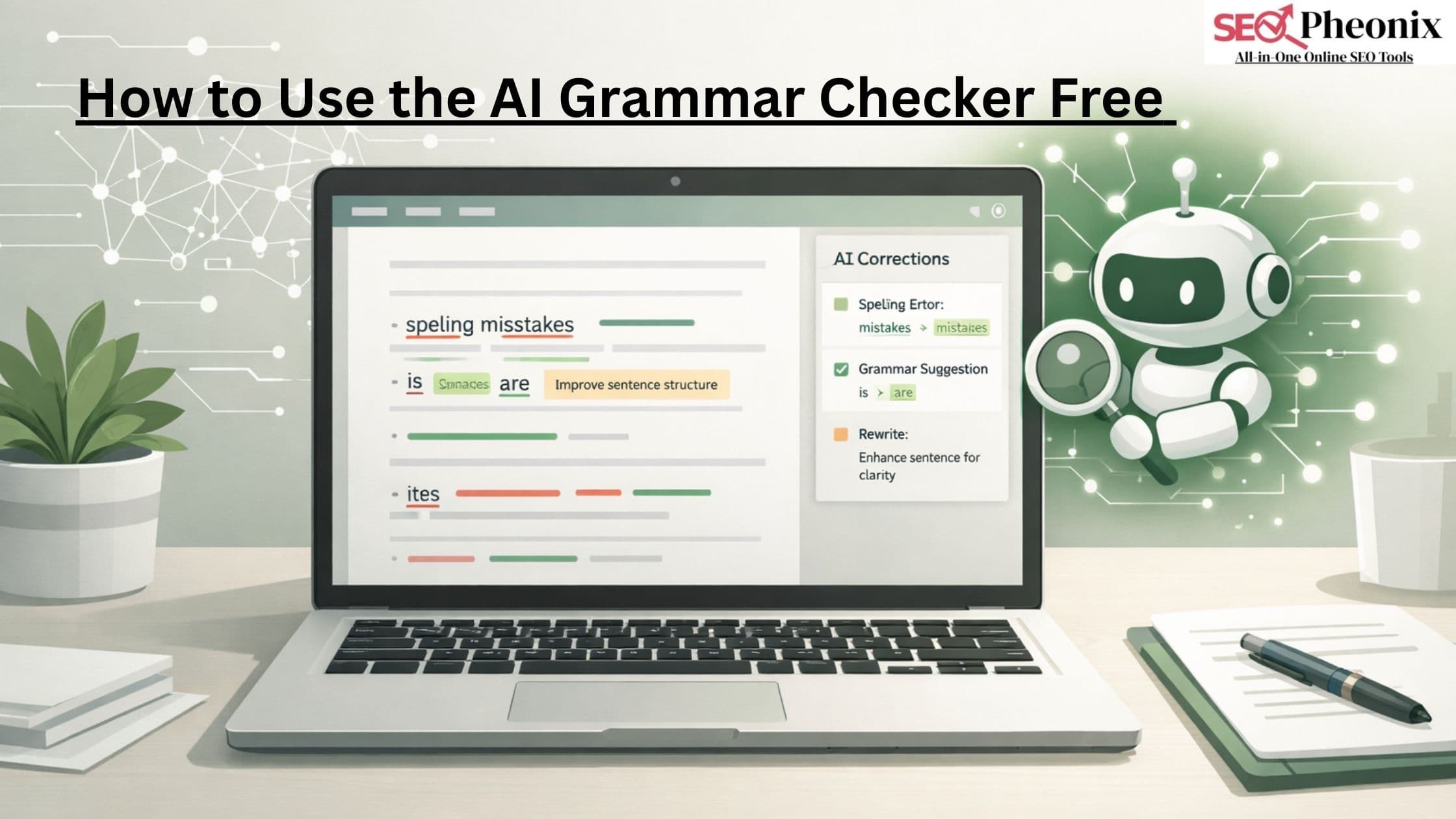 how to use ai grammar checker free
